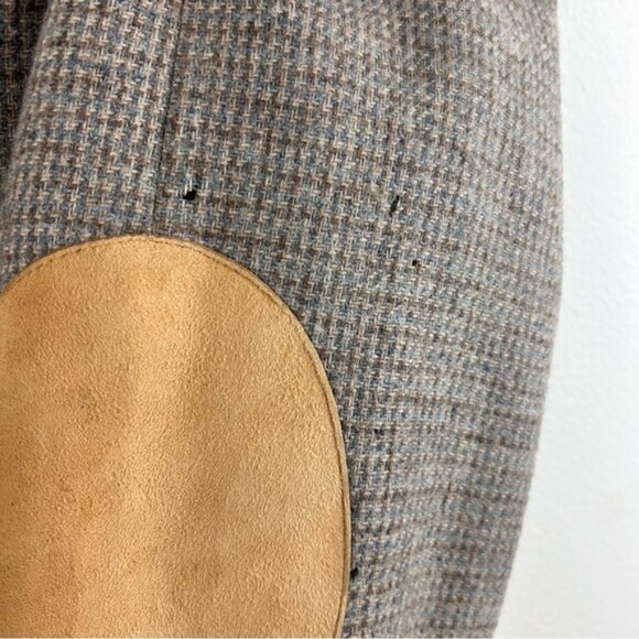 Vtg Clipper Craft English Country Style Men's Casual Two Button Tweed Blazer - Picture 4 of 10